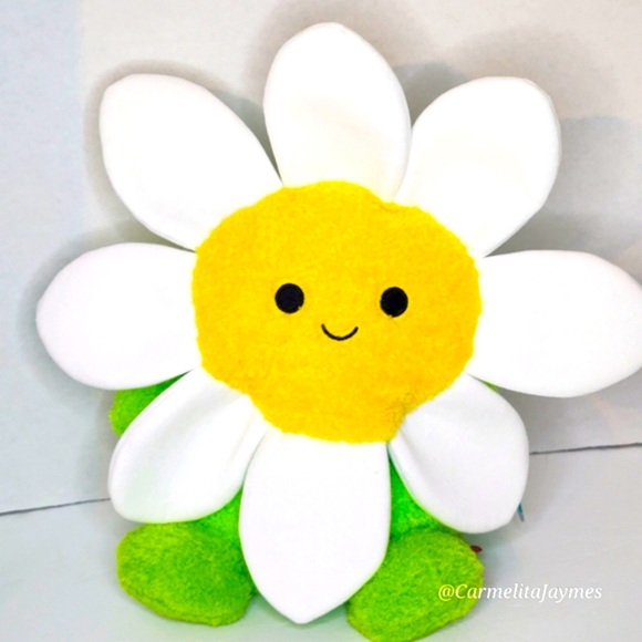 DANIELLE 🌼 12" White Daisy Bumz Garden Bumz Series by Russ ☆》NWT 《☆ - Picture 2 of 11